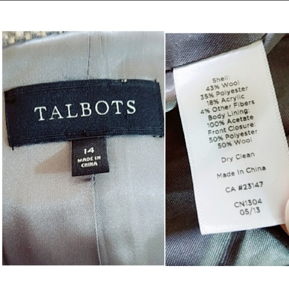 *Moved to @Foxtail90* TALBOTS Wool Coat - Picture 6 of 8